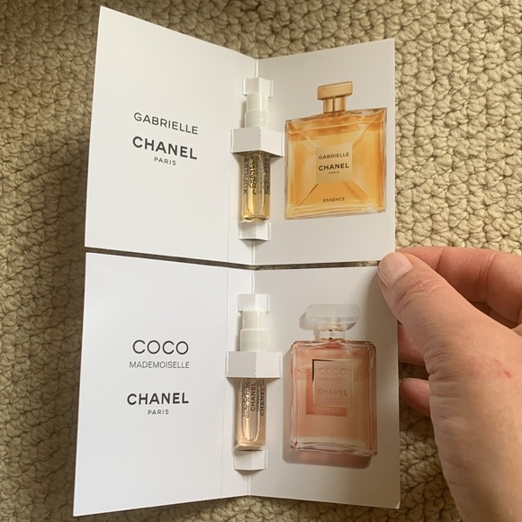 Chanel | 2 sample perfumes & 2 canvas pouches - Picture 3 of 6
